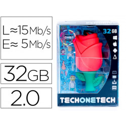 MEMORIA USB TECH ON TECH ROSA ONE 32 GB