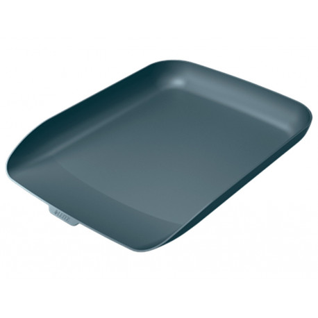 BANDEJA SOBREMESA PLASTICO LEITZ COSY GRIS 268X126X358 MM