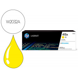 TONER HP 415A PARA HP COLOR LASERJET PRO M454 MFP M479 AMARILLO 2100P