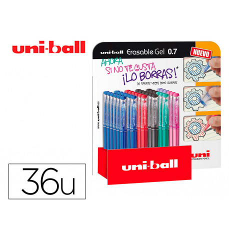 BOLIGRAFO BORRABLE UNI-BALL UF-222 ROLLER 0,7 MM COLOR AZUL (162250