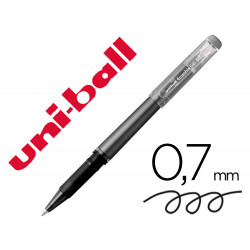 ROTULADOR UNI-BALL ROLLER UF-222 TINTA GEL BORRABLE 0,7 MM NEGRO