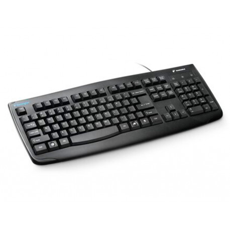 TECLADO KENSINGTON PRO FIT LAVABLE 104 TECLAS CON CABLE COLOR NEGRO 455X220X40 MM