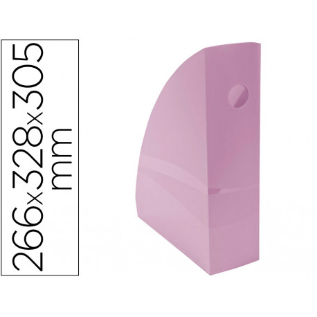 REVISTERO EXACOMPTA AQUAREL MAG-CUBE MALVA PASTEL 266X328X305 MM REVISTERO EXACOMPTA AQUAREL MAG-CUBE MALVA PASTEL 266X328X305 MM