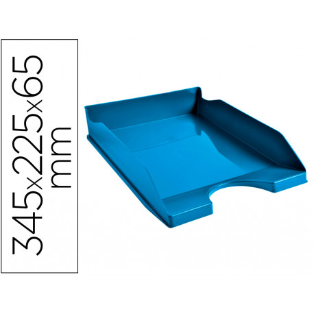 BANDEJA SOBREMESA EXACOMPTA CLEAN SAFE AZUL 345X255X65 MM BANDEJA SOBREMESA EXACOMPTA CLEAN SAFE AZUL 345X255X65 MM