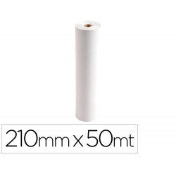 ROLLO PAPEL FAX EXACOMPTA 210 MM X 50 MT