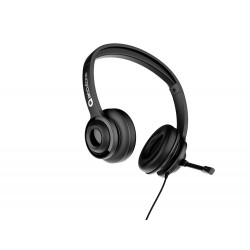 AURICULAR ACCUTONE UB-210UC BIAURAL USB CON CONTROLADOR Y CANCELACION RUIDO AMBIENTAL CABLE 1,5 MT