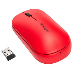 RATON INALAMBRICO KENSINGTON SURETRACK DUAL COLOR ROJO