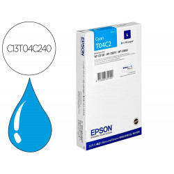 INK-JET EPSON T04C2 CIAN 1700 PAGINAS