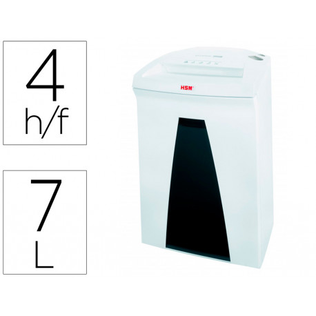 DESTRUCTORA DE DOCUMENTOS HSM SECURIO B24 NIVEL DE SEGURIDAD 7 CAPACIDAD DE CORTE 4 H PARTICULAS DES DESTRUCTORA DE DOCUMENTOS HSM SECURIO B24 NIVEL DE SEGURIDAD 7 CAPACIDAD DE CORTE 4 H PARTICULAS DES
