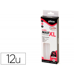 BARRA TERMOFUSIBLE PLICO COLA MAX XL BAJA TEMPERATURA 11,5 MM DE DIAMETRO X 200 MM DE ALTO BLISTER D