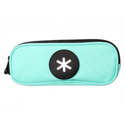 BOLSO ESCOLAR PORTATODO ANTARTIK DOBLE CREMALLERA COLOR VERDE MENTA 210X60X80 MM