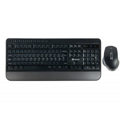 SET TECLADO Y RATON NGS SPELL MULTIMODE INALAMBRICO RECEPTOR USB 2,4 GHZ COLOR NEGRO