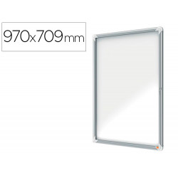 VITRINA DE ANUNCIOS NOBO PREMIUM PLUS MAGNETICA DE EXTERIOR 9 X DIN A4 1000X752X45 MM