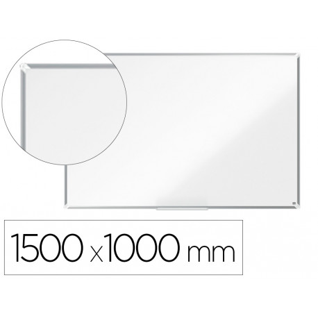 PIZARRA BLANCA NOBO PREMIUM PLUS ACERO LACADO MAGNETICA 1500X1000 MM PIZARRA BLANCA NOBO PREMIUM PLUS ACERO LACADO MAGNETICA 1500X1000 MM