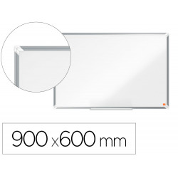 PIZARRA BLANCA NOBO PREMIUM PLUS MELAMINA MAGNETICA 900X600 MM