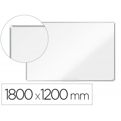 PIZARRA BLANCA NOBO PREMIUM PLUS MELAMINA MAGNETICA 1800X1200 MM