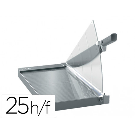 GUILLOTINA DE PALANCA LEITZ PRECISION OFFICE PRO A3 BASE CRISTAL LONGITUD CORTE 457 MM CAPACIDAD DE GUILLOTINA DE PALANCA LEITZ PRECISION OFFICE PRO A3 BASE CRISTAL LONGITUD CORTE 457 MM CAPACIDAD DE