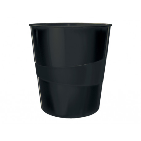 PAPELERA PLASTICO LEITZ RECYCLE COLOR NEGRO 15 LITROS PAPELERA PLASTICO LEITZ RECYCLE COLOR NEGRO 15 LITROS
