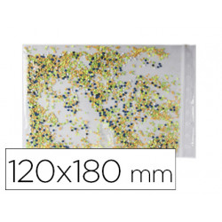 BOLSA PLASTICO AUTOCIERRE 120X180 MM PAQUETE DE 100 UNIDADES