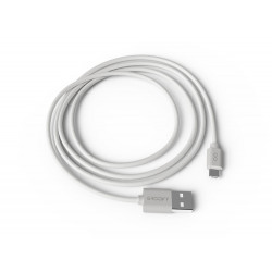 CABLE GROOVY USB-A A MICRO USB LONGITUD 1 MT COLOR BLANCO