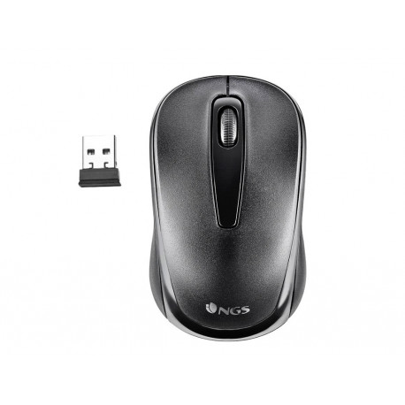 RATON NGS EASY GAMMA OPTICO 1200 DPI INALAMBRICO RECEPTOR USB 2,4 GHZ COLOR NEGRO RATON NGS EASY GAMMA OPTICO 1200 DPI INALAMBRICO RECEPTOR USB 2,4 GHZ COLOR NEGRO