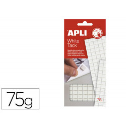 SUJETACOSA MASILLA APLI BLANCA PRECORTADA 75 GR