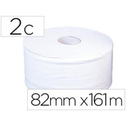 PAPEL HIGIENICO JUMBO 2/C BLANCO-MANDRIL DE 62,5 MM -PARA DISPENSADOR 325