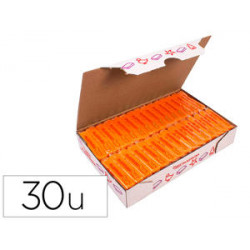 PLASTILINA JOVI 70 NARANJA -UNIDAD -TAMAóO PEQUEóO
