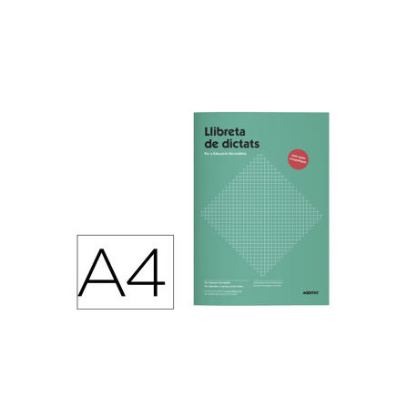 LIBRETA DE DICTADOS ADDITTIO PRIMARIA 64 PAGINAS DIN A4 CATALAN LIBRETA DE DICTADOS ADDITTIO PRIMARIA 64 PAGINAS DIN A4 CATALAN