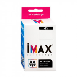 CARTUCHO IMAX® (51645A Nº45) PARA IMPRESORAS HP - 42ml - Negro