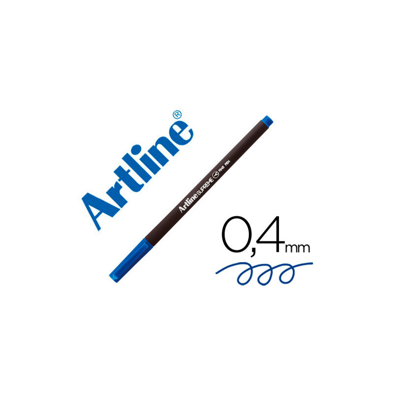 ROTULADOR ARTLINE SUPREME EPFS200 FINE LINER PUNTA DE FIBRA AZUL 0,4 MM