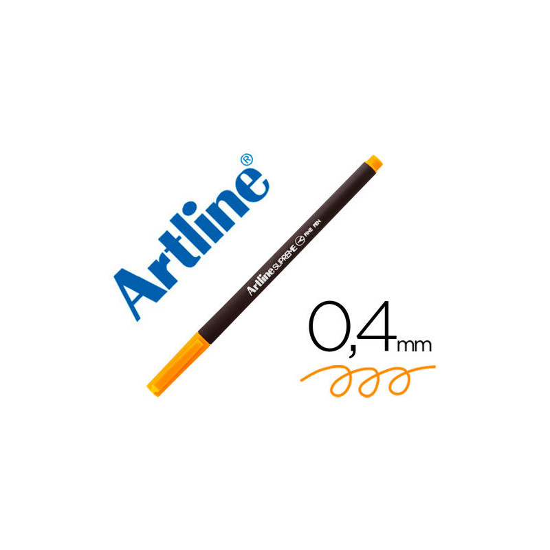 ROTULADOR ARTLINE SUPREME EPFS200 FINE LINER PUNTA DE FIBRA AMARILLO 0,4 MM