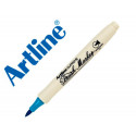 ROTULADOR ARTLINE SUPREME BRUSH EPFS PINTURA BASE DE AGUA PUNTA TIPO PINCEL TRAZO FINO TURQUESA