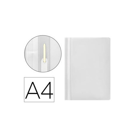 CARPETA DOSSIER FASTENER PLASTICO Q-CONNECT DIN A4 BLANCO CARPETA DOSSIER FASTENER PLASTICO Q-CONNECT DIN A4 BLANCO