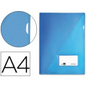 CARPETA LIDERPAPEL DOSSIER A4 UÑERO AZUL