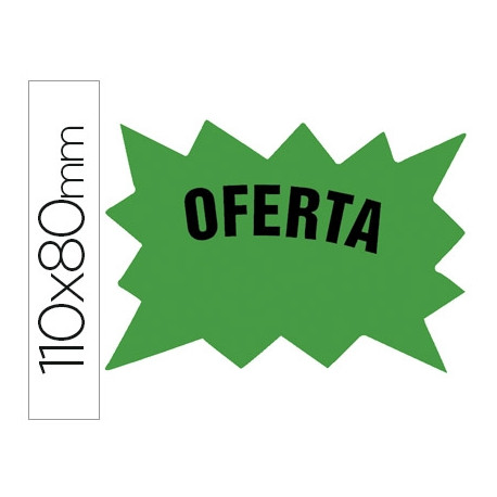 CARTEL CARTULINA ETIQUETAS MARCAPRECIOS VERDE FLUORESCENTE 110X80 MM BOLSA DE 50 ETIQUETAS CARTEL CARTULINA ETIQUETAS MARCAPRECIOS VERDE FLUORESCENTE 110X80 MM BOLSA DE 50 ETIQUETAS