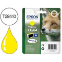 INK-JET EPSON T1284 AMARILLO SX125 / SX420W / 425W / OFFICE BX305F -CAPACIDAD