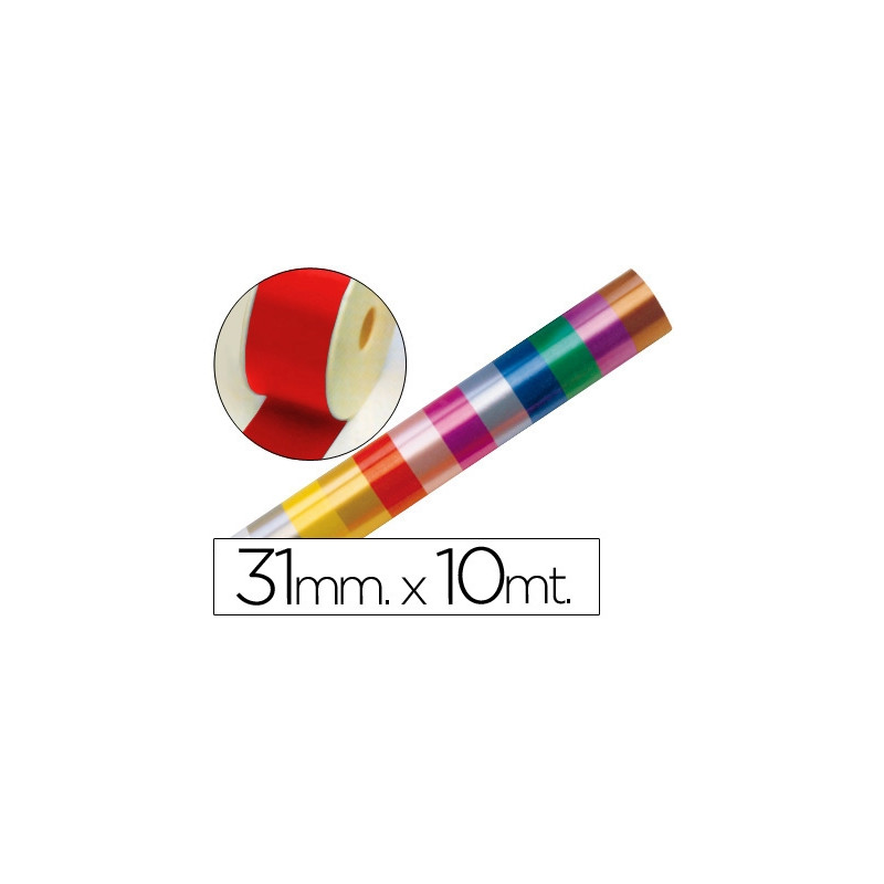 CINTA FANTASIA 10 MT X 31 MM ROJO
