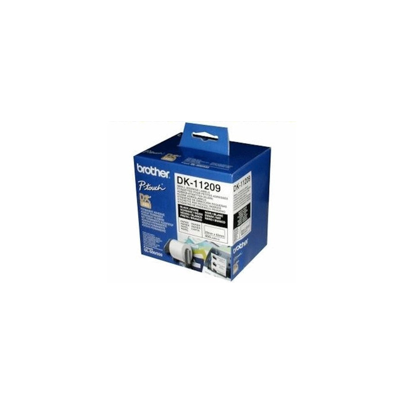 ETIQUETA ADHESIVA BROTHER DK11209 -TAMAÑO 62X29 MM PARA IMPRESORAS DE ETIQUETAS SOLO 1050/N/1060N -8