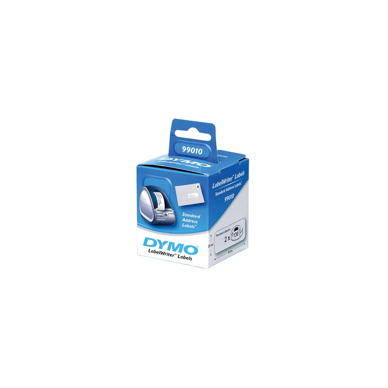 ETIQUETA ADHESIVA DYMO 99019 -TAMAÑO 59X190 MM PARA IMPRESORA 400 110 ETIQUETAS USO LOMO ARCHIVADORE