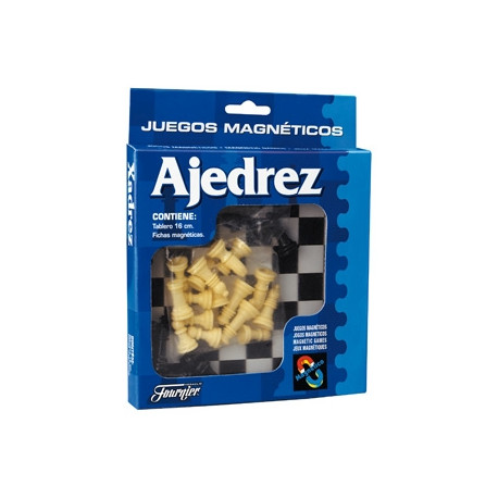 JUEGOS DE MESA AJEDREZ MAGNETICO 20X16,1X2,2 CM JUEGOS DE MESA AJEDREZ MAGNETICO 20X16,1X2,2 CM
