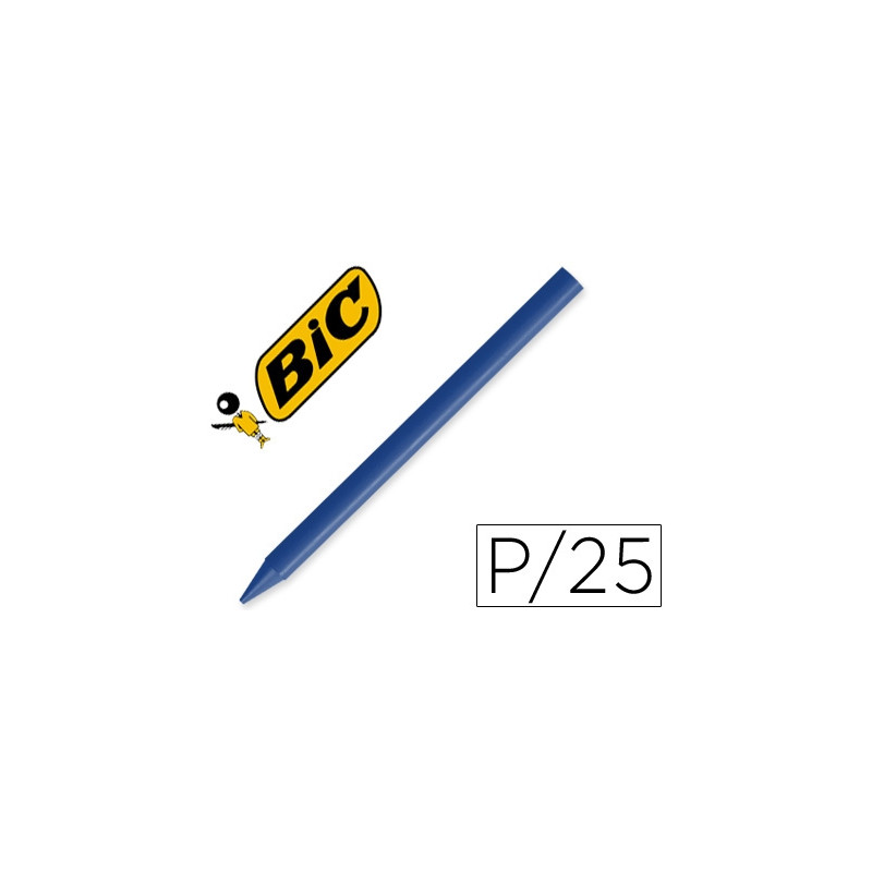 LAPICES PLASTIDECOR UNICOLOR AZUL-06 CAJA CON 25 LAPICES