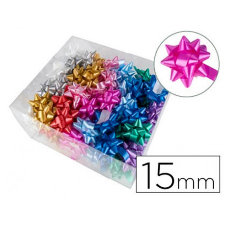 LAZO FANTASIA LIDERPAPEL 15 MM CAJA DE 100 UNIDADES COLORES SURTIDOS LAZO FANTASIA LIDERPAPEL 15 MM CAJA DE 100 UNIDADES COLORES SURTIDOS