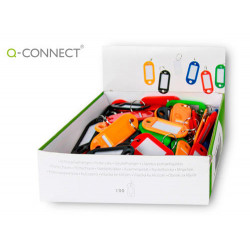 LLAVERO PORTAETIQUETAS Q-CONNECT  COLORES SURTIDOS