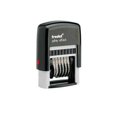 NUMERADOR TRODAT MANUAL 6 BANDAS 4 MM NUMERADOR TRODAT MANUAL 6 BANDAS 4 MM