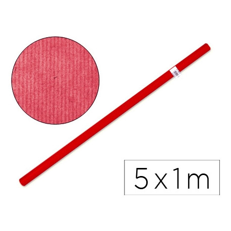 PAPEL KRAFT LIDERPAPEL ROJO ROLLO DE 5X1 MT PAPEL KRAFT LIDERPAPEL ROJO ROLLO DE 5X1 MT