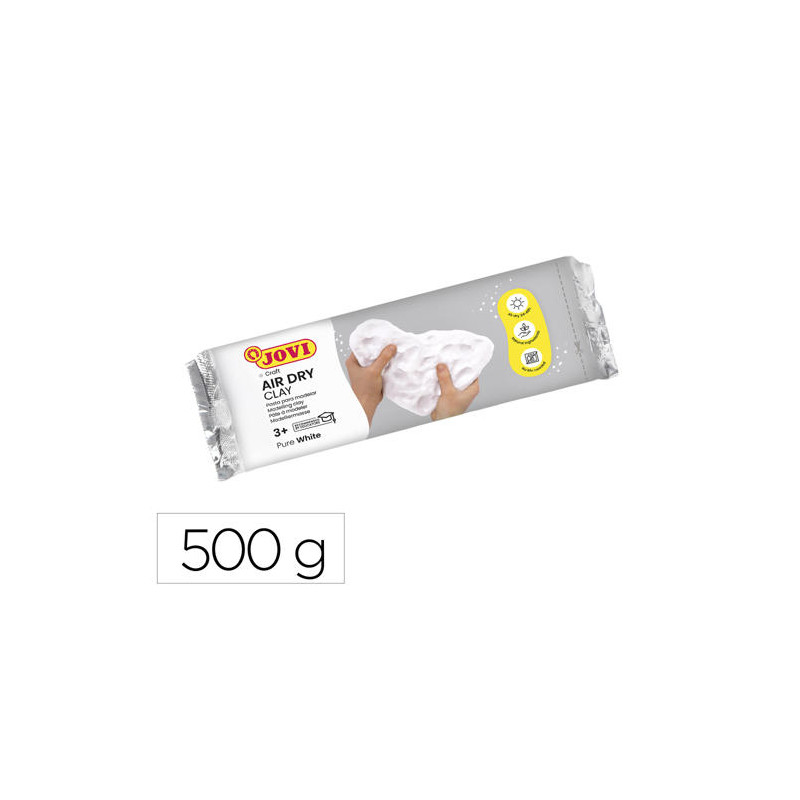 PASTA PARA MODELAR JOVI 500 GR COLOR BLANCO