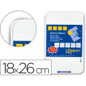 PIZARRA BLANCA CLIPPER PEQUEÑA 18X26 CM CON ROTULADOR