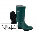 BOTAS DELTAPLUS DE SEGURIDAD STONE PVC VERDE SUELA DE TACOS TALLA 44