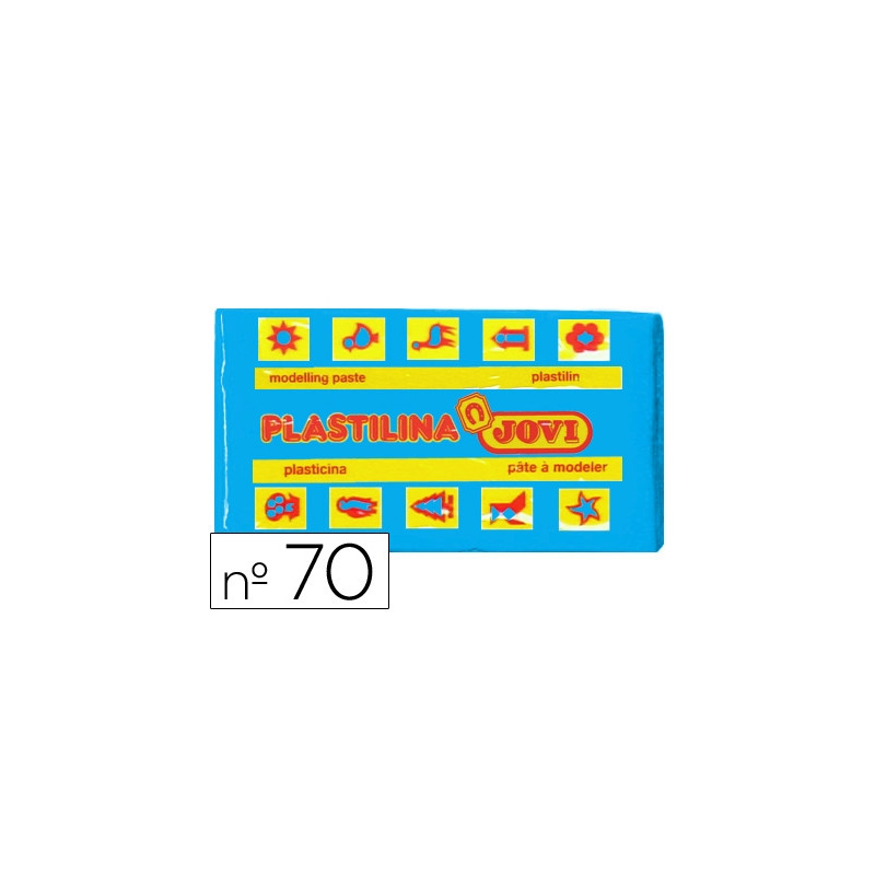 PLASTILINA JOVI 70 AZUL CLARO UNIDAD TAMAÑO PEQUEÑO